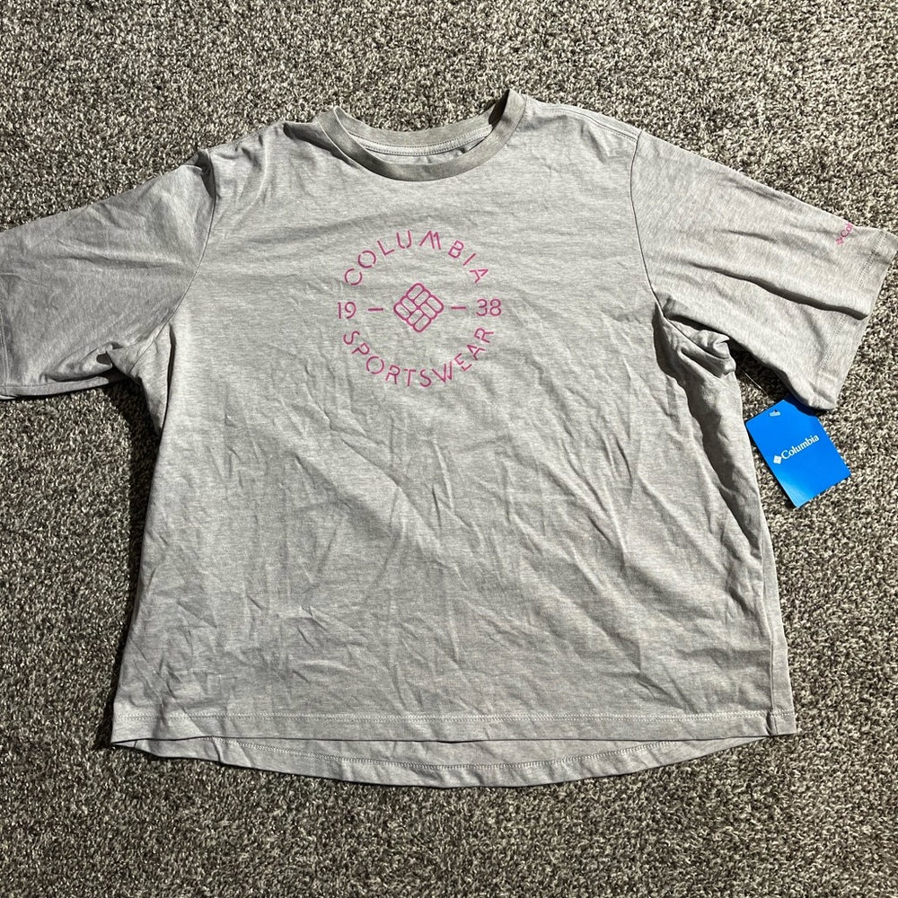 Columbia Sportswear North Cascade Graphic Short Sleeve Women's T-Shirt NWT